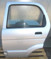 Tür hinten links komplett Silber DAIHATSU Terios J1...