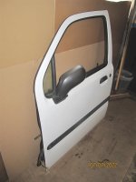 Tür vorne links komplett Z474 weiss Fahrertür OPEL Agila H00 2004 |670